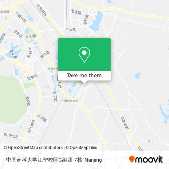 中国药科大学江宁校区G组团-7栋 map