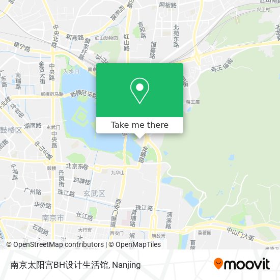 南京太阳宫BH设计生活馆 map
