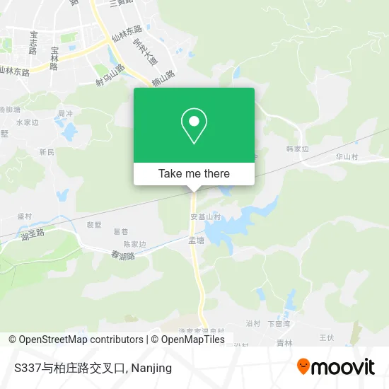 S337与柏庄路交叉口 map