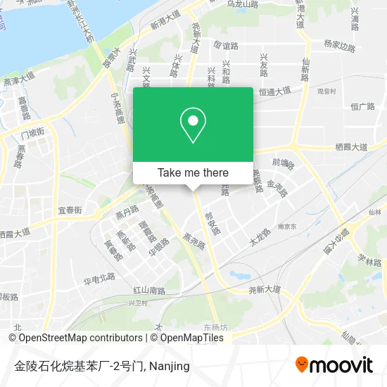 金陵石化烷基苯厂-2号门 map