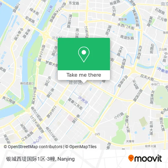 银城西堤国际1区-3幢 map