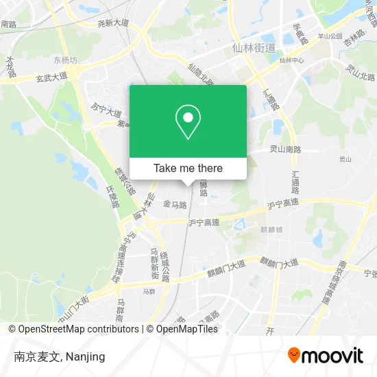 南京麦文 map