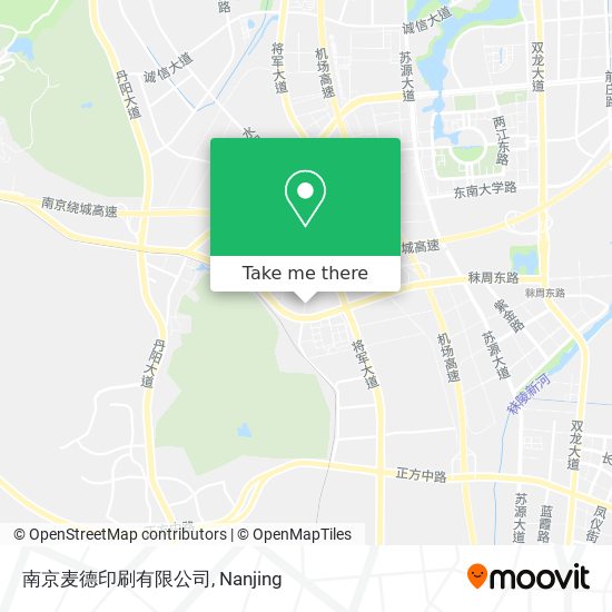 南京麦德印刷有限公司 map