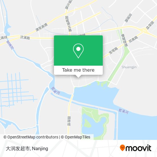 大润发超市 map