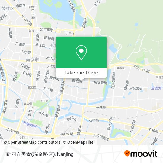 新四方美食(瑞金路店) map