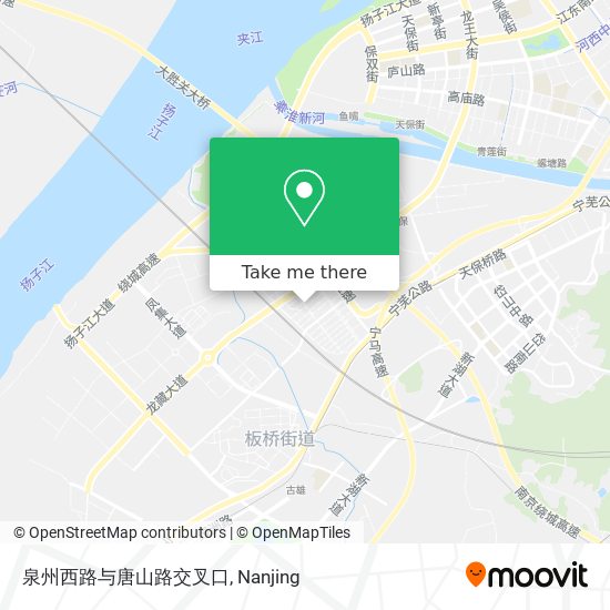 泉州西路与唐山路交叉口 map