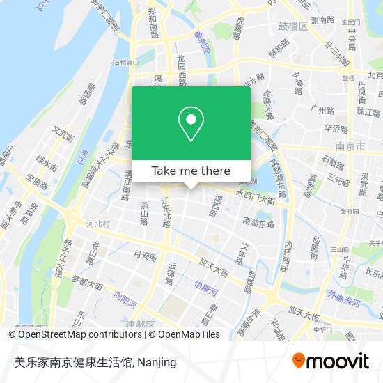 美乐家南京健康生活馆 map