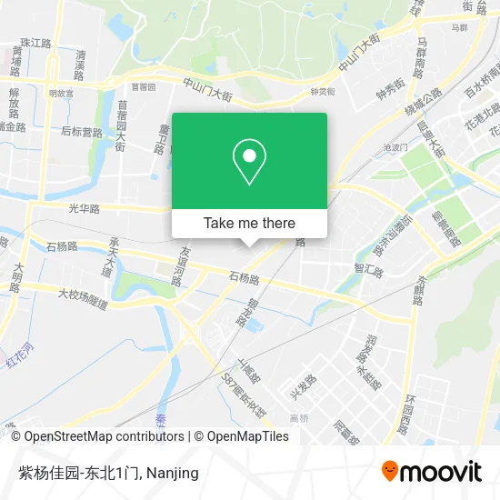 紫杨佳园-东北1门 map