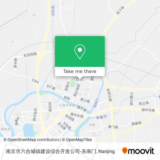 南京市六合城镇建设综合开发公司-东南门 map