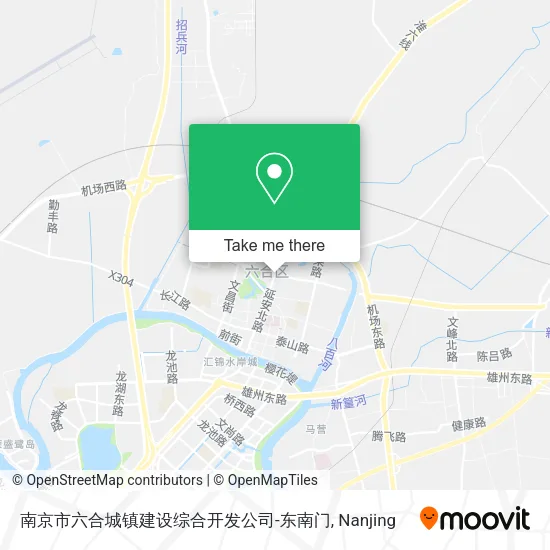 南京市六合城镇建设综合开发公司-东南门 map