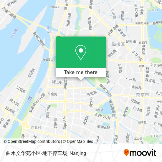 曲水文华苑小区-地下停车场 map