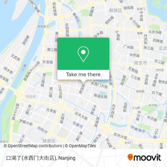 口渴了(水西门大街店) map