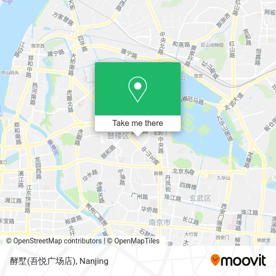 酵墅(吾悦广场店) map