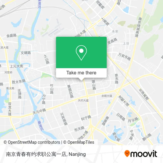 南京青春有约求职公寓一店 map
