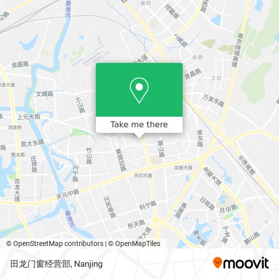 田龙门窗经营部 map