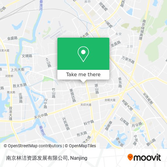 南京林洁资源发展有限公司 map