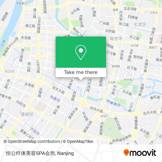 恒公纤体美容SPA会所 map