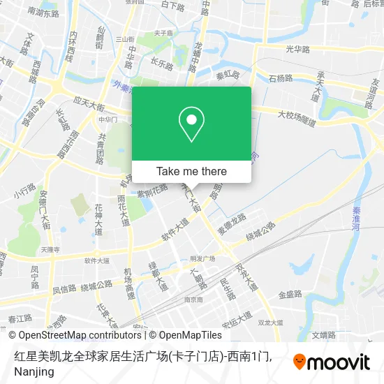 红星美凯龙全球家居生活广场(卡子门店)-西南1门 map