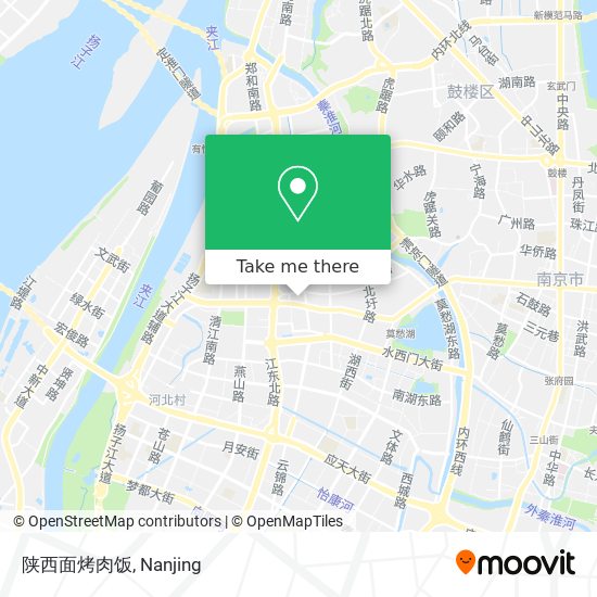 陕西面烤肉饭 map