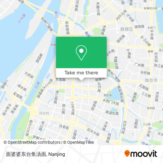 面婆婆东台鱼汤面 map