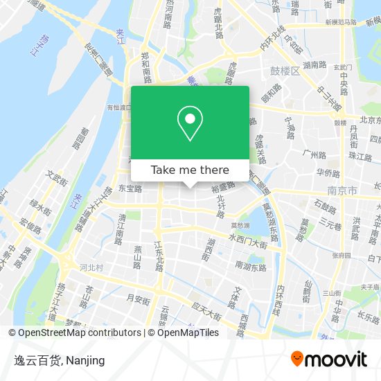 逸云百货 map