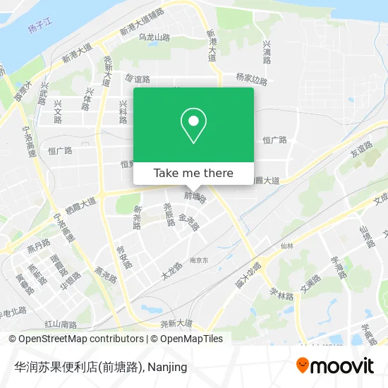华润苏果便利店(前塘路) map