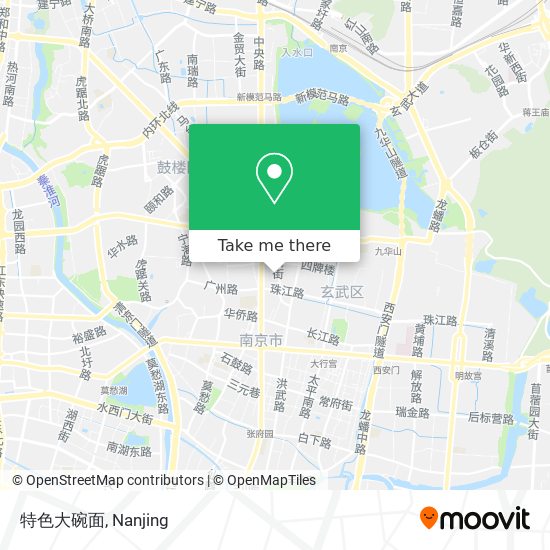 特色大碗面 map