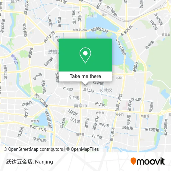 跃达五金店 map