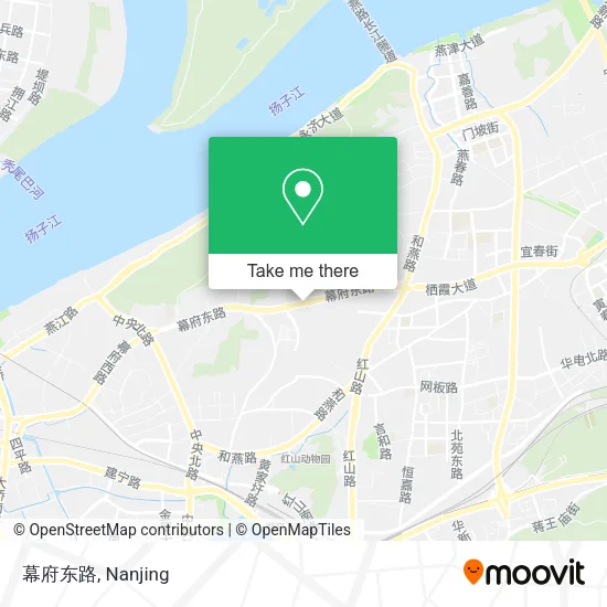幕府东路 map