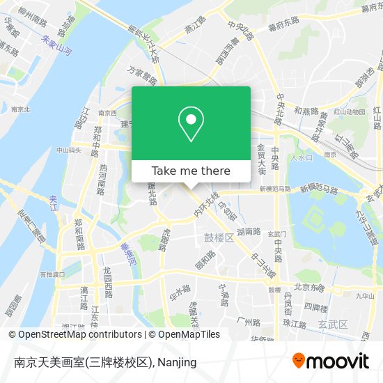 南京天美画室(三牌楼校区) map