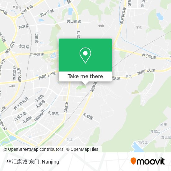 华汇康城-东门 map
