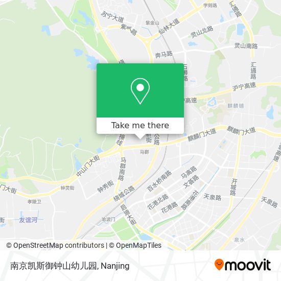 南京凯斯御钟山幼儿园 map