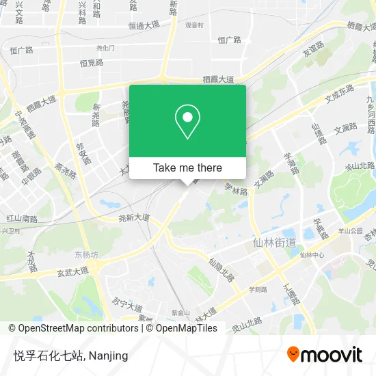 悦孚石化七站 map
