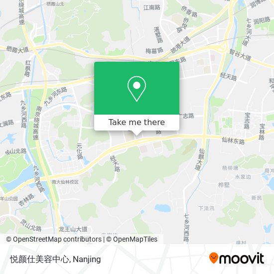 悦颜仕美容中心 map