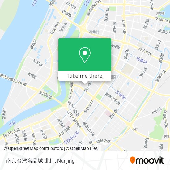 南京台湾名品城-北门 map