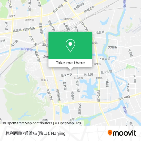 胜利西路/通淮街(路口) map