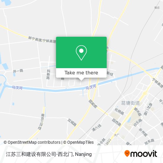 江苏三和建设有限公司-西北门 map