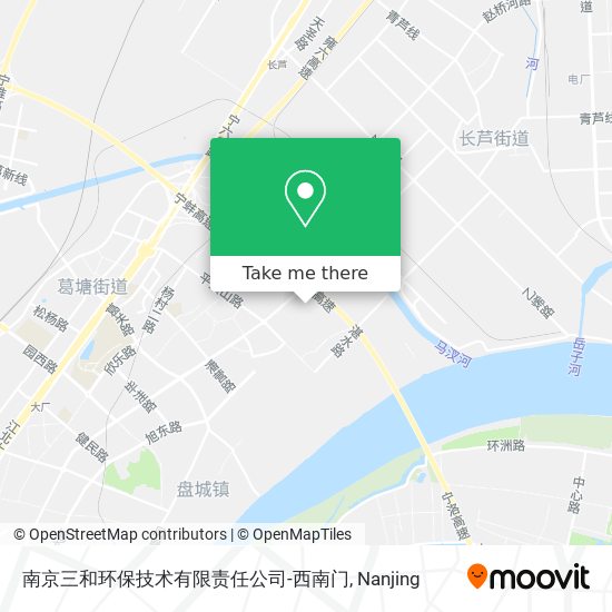 南京三和环保技术有限责任公司-西南门 map