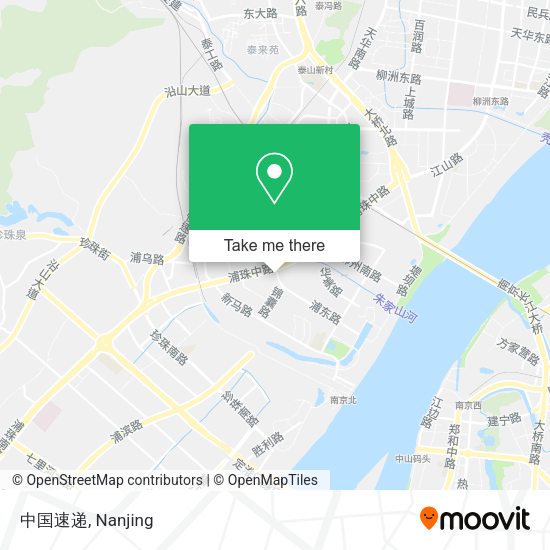 中国速递 map