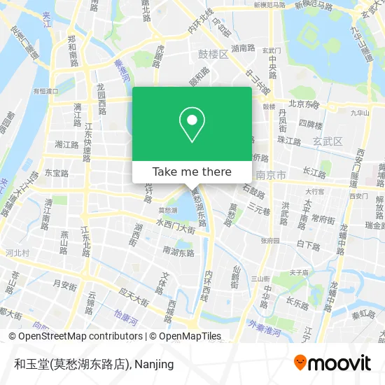 和玉堂(莫愁湖东路店) map