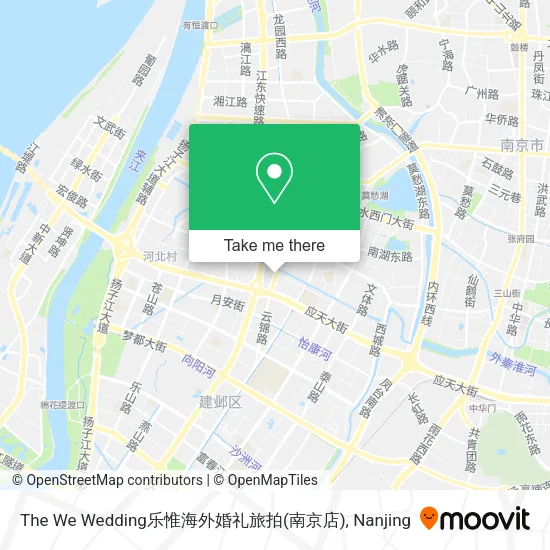 The We Wedding乐惟海外婚礼旅拍(南京店) map