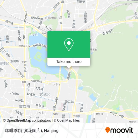 咖啡季(湖滨花园店) map
