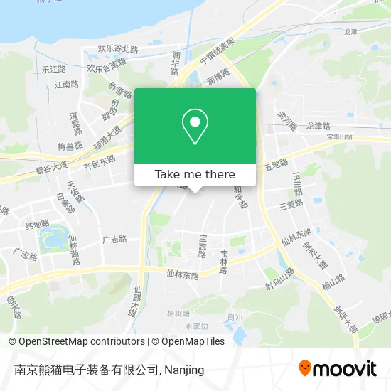 南京熊猫电子装备有限公司 map