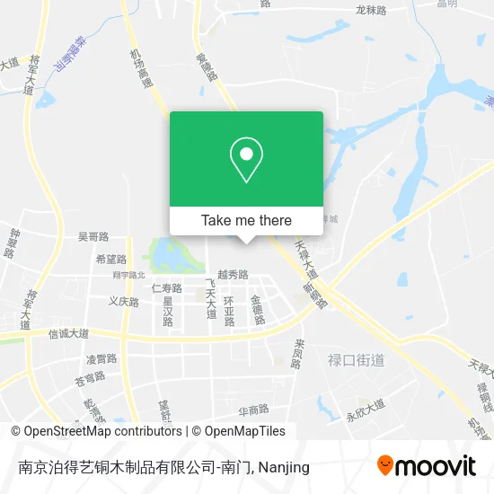 南京泊得艺铜木制品有限公司-南门 map