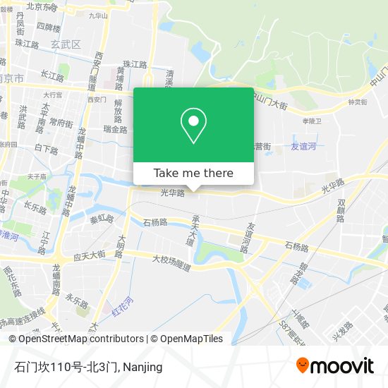 石门坎110号-北3门 map