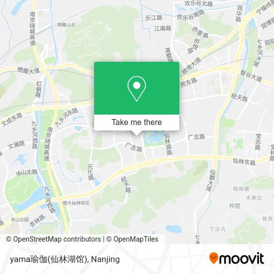 yama瑜伽(仙林湖馆) map