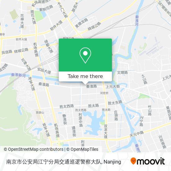 南京市公安局江宁分局交通巡逻警察大队 map