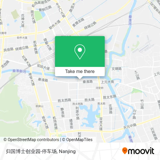 归国博士创业园-停车场 map