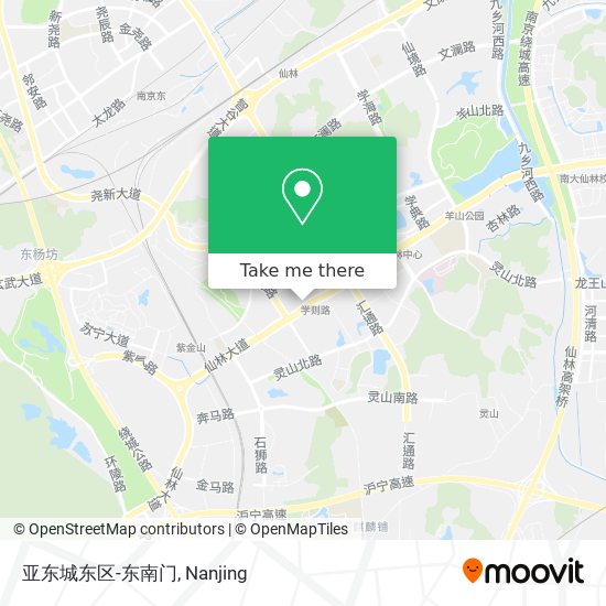 亚东城东区-东南门 map