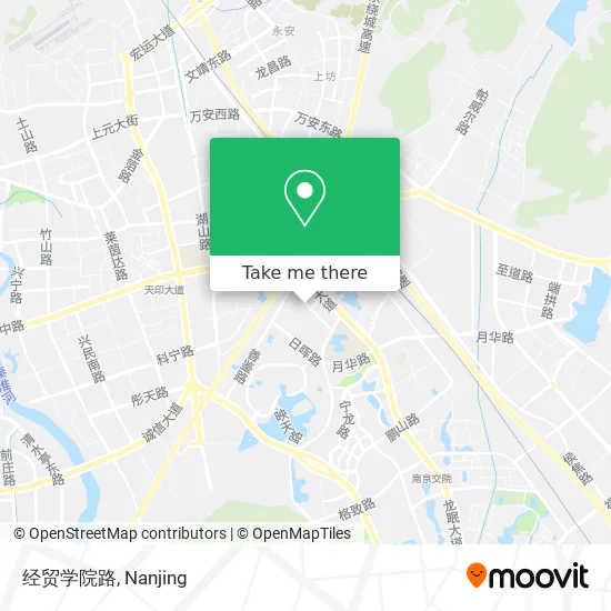 经贸学院路 map